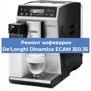 Ремонт заварочного блока на кофемашине De'Longhi Dinamica ECAM 350.35 в Тюмени